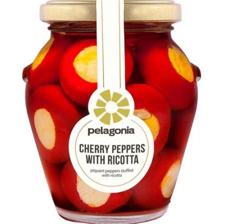 Cherry Peppers with Ricotta