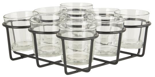 Holder m / 9 glass t/ telys