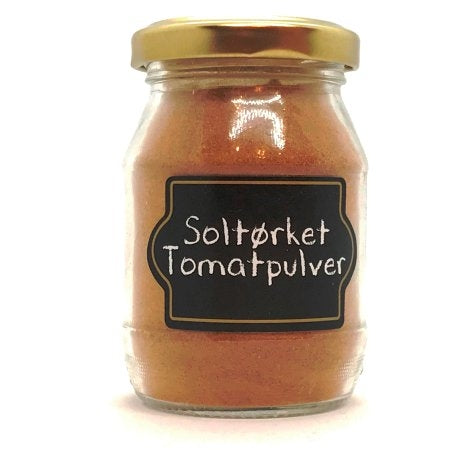Soltørket Tomatpulver