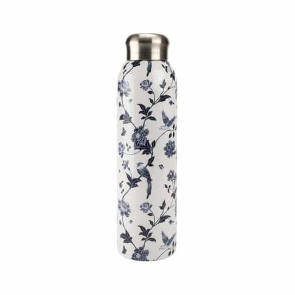 Laura Ashley vannflaske stål Palace Blue 500 ml