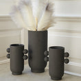 Load image into Gallery viewer, Sandy - Vase mørk grå keramik