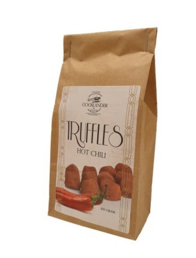 Sjokoladetrøfler med Chili 100 g