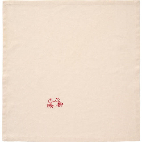 Stoffserviett Atlantisk m / krabbe butter cream farge