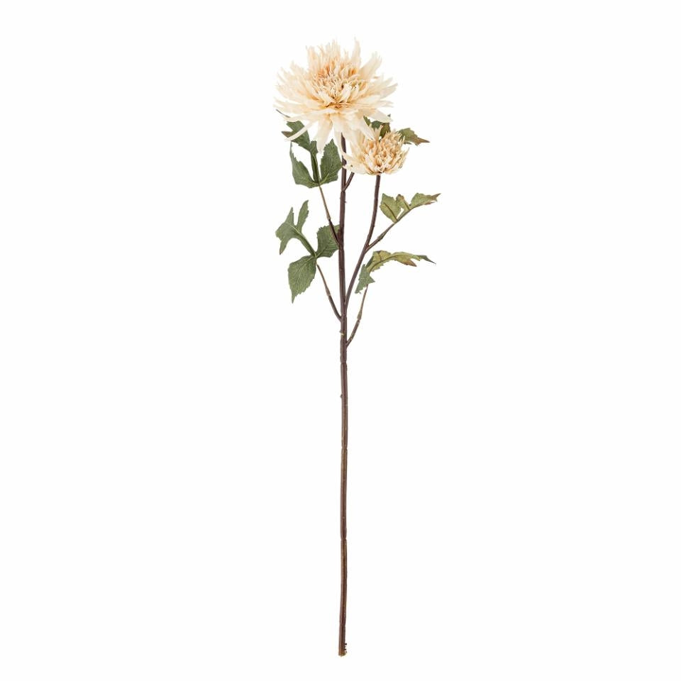Chrysantemum StilkNatur, Kunstige Blomst