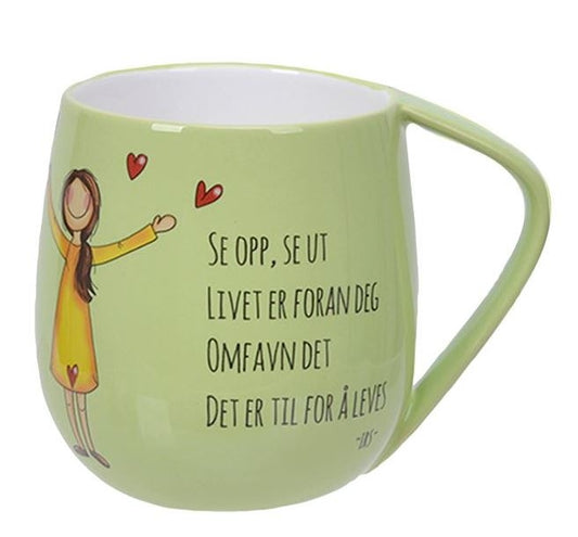 Lykketegning Lev - Krus Lys Grønn