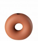 Donut vase Stor Rødbrun thumbnail