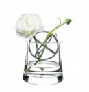 Sphere vase  liten merke Born in Sweden med sølvfaget rustfri kule thumbnail