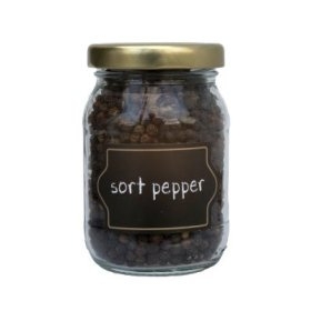 Sort Pepper Hel  ( 2 stk )