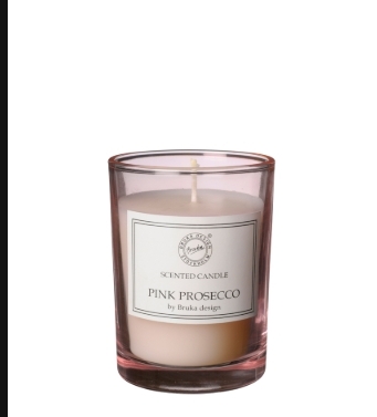 Bruka Design Duftlys Pink Prosecco