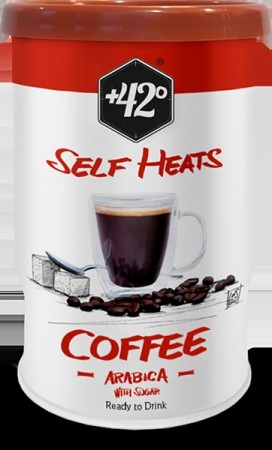 + 42 Degrees Coffee Arabia med sukker 6 pk