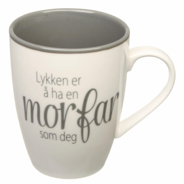 Lykken er å ha en morfar som deg