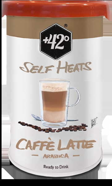 + 42 Degrees Caffe Latte 6 pk