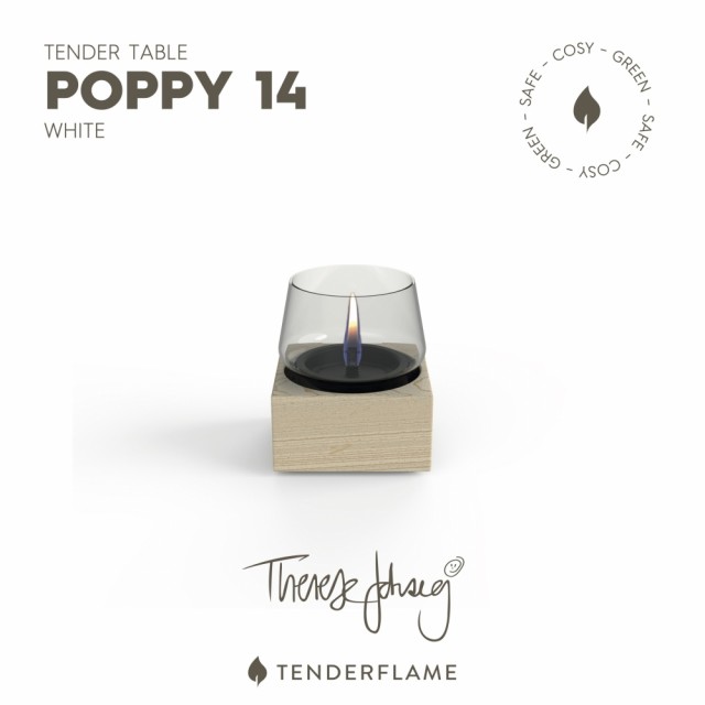 Poppy 14 Oak White Patina designer Therese Johaug