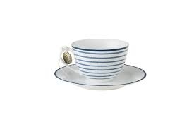 Laura Ashley Cappuccino Candy Stripes