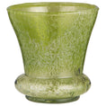 Load image into Gallery viewer, Vase munnblåst m / bobler grønn
