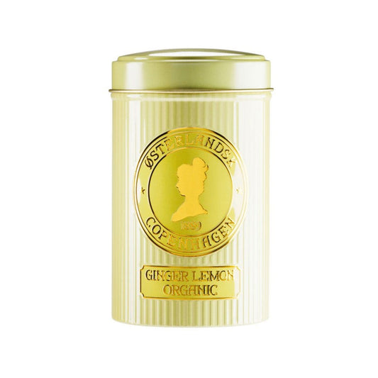 Ginger and Lemon 125 g te fra Østerlanske Copenhagen metal boks