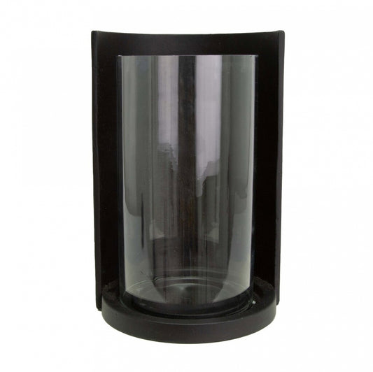 Sakai - Lanterne Sort 15 x 15, 5 x 23 cm Metall m / Klar Glass