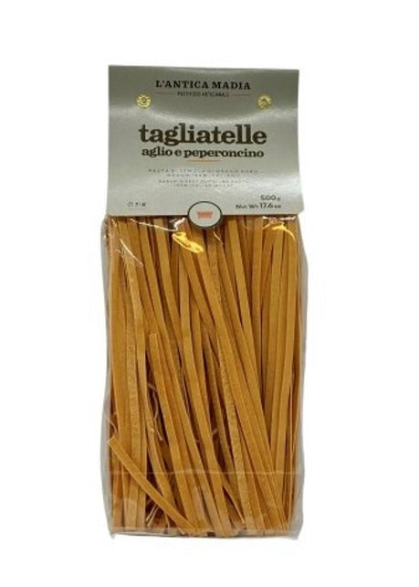 Pasta Tagliatelle med Chili og Hvitløk 500 g