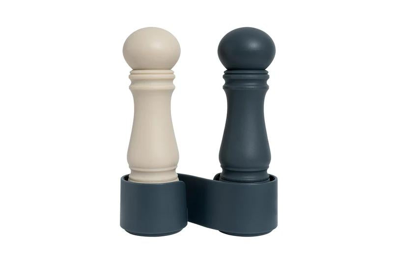 Crush Grind kvern mini Mini sett blå og beige
