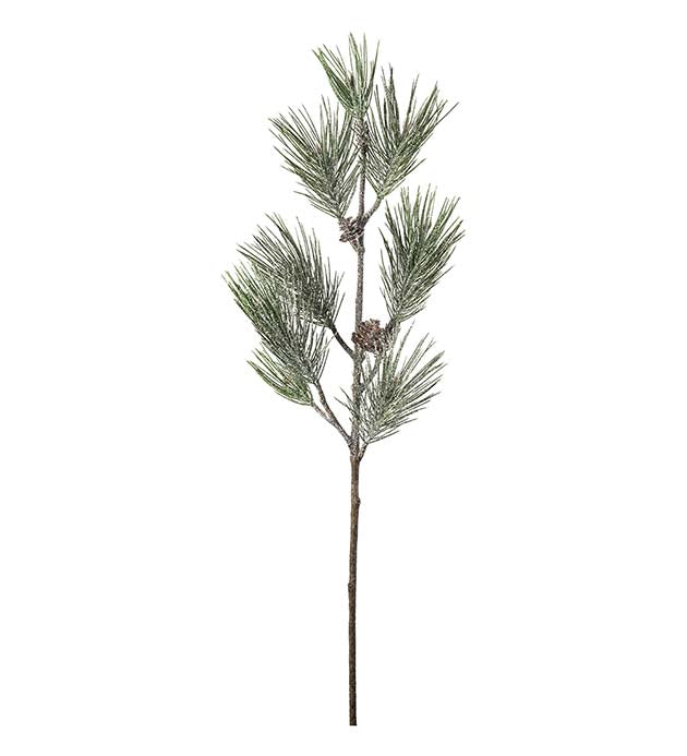 Furu gren med kongler 95 cm