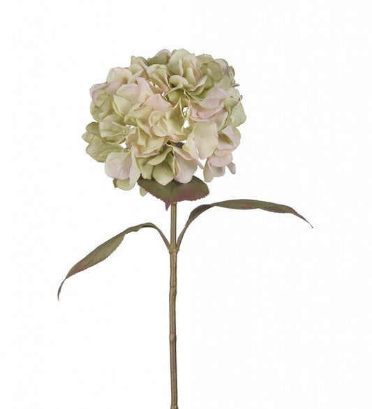 Hortensia Stilk Rosa, Kunstig Blomst