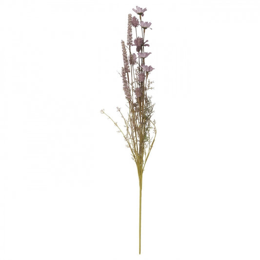 Blomst lilla / grønne nyanser