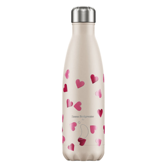 Chilly`s Bottle  Emma Bridgewater Pink Hearts 500 ml