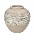 Load image into Gallery viewer, Blomsterurne Censeo grå terracotta
