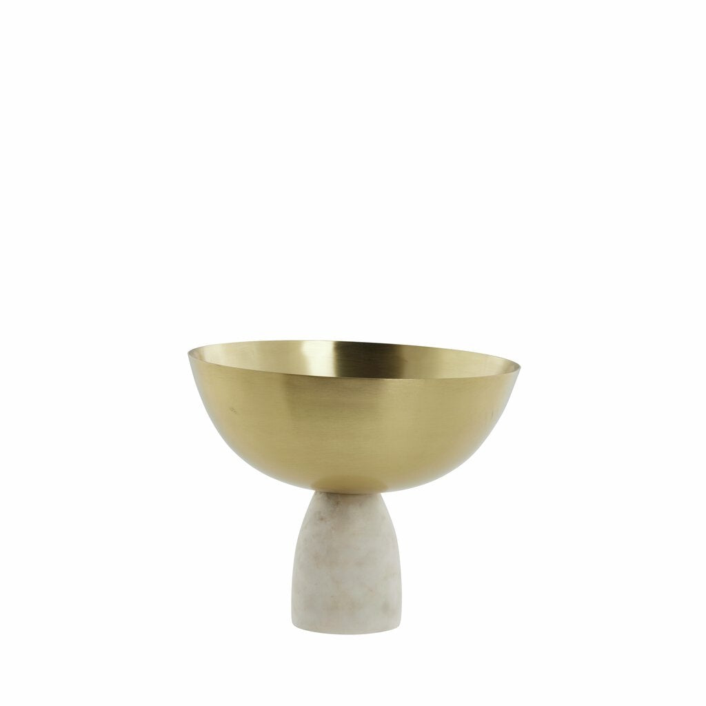 Bolle Ellvia gull / hvit 19 x 19 x 15.5 cm