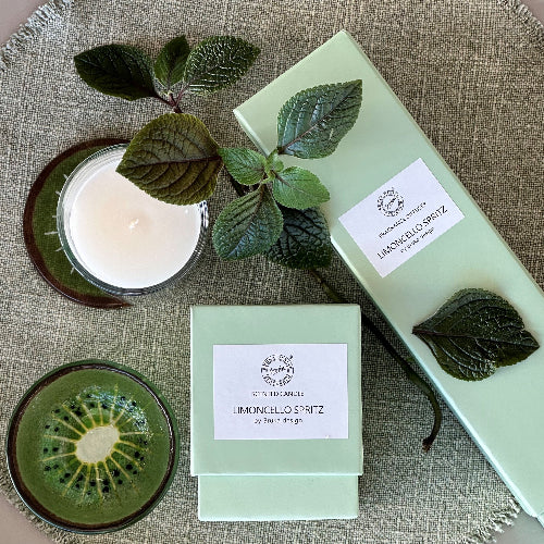 Bruka Design Duftlys Frozen Mojito Lysegrønn