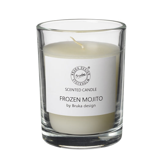 Bruka Design Duftlys Frozen Mojito klart glass