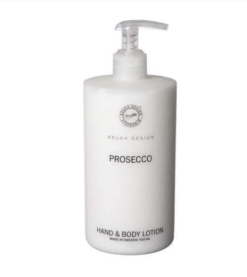 Bruka Design Hand & Body Lotion Prosecco Hvit 500 ml