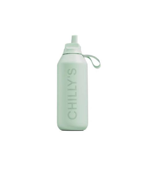 Chilly`s Bottle Series 2 Flip Pastell grønn