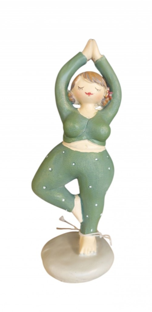 Damer i yoga positur pr stk.