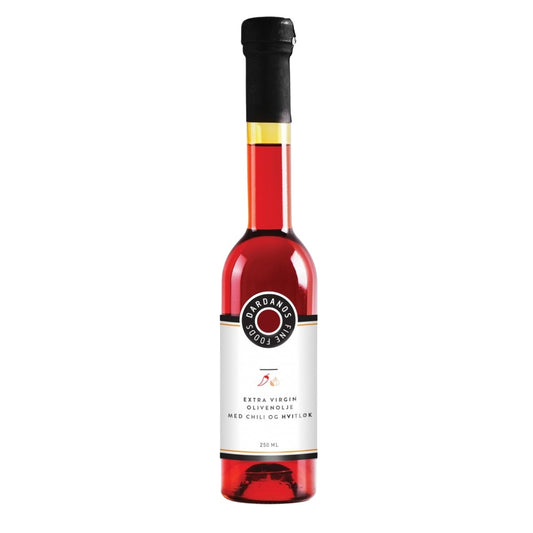 Dardanos Fine Foods Ekstra Virgin Olivenolje med Chili og Hvitløk 250 ml
