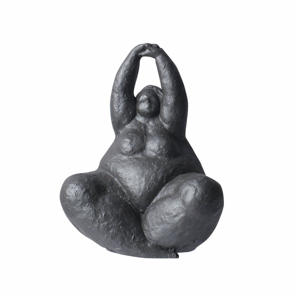 Dekorfigur diva dame sittende