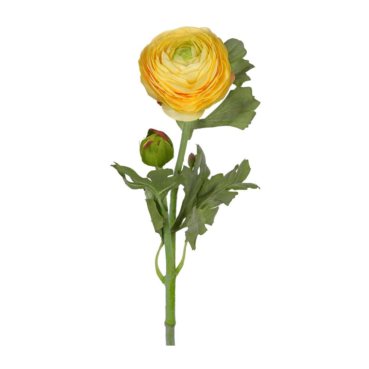 Dekorblomst ranuncel gul