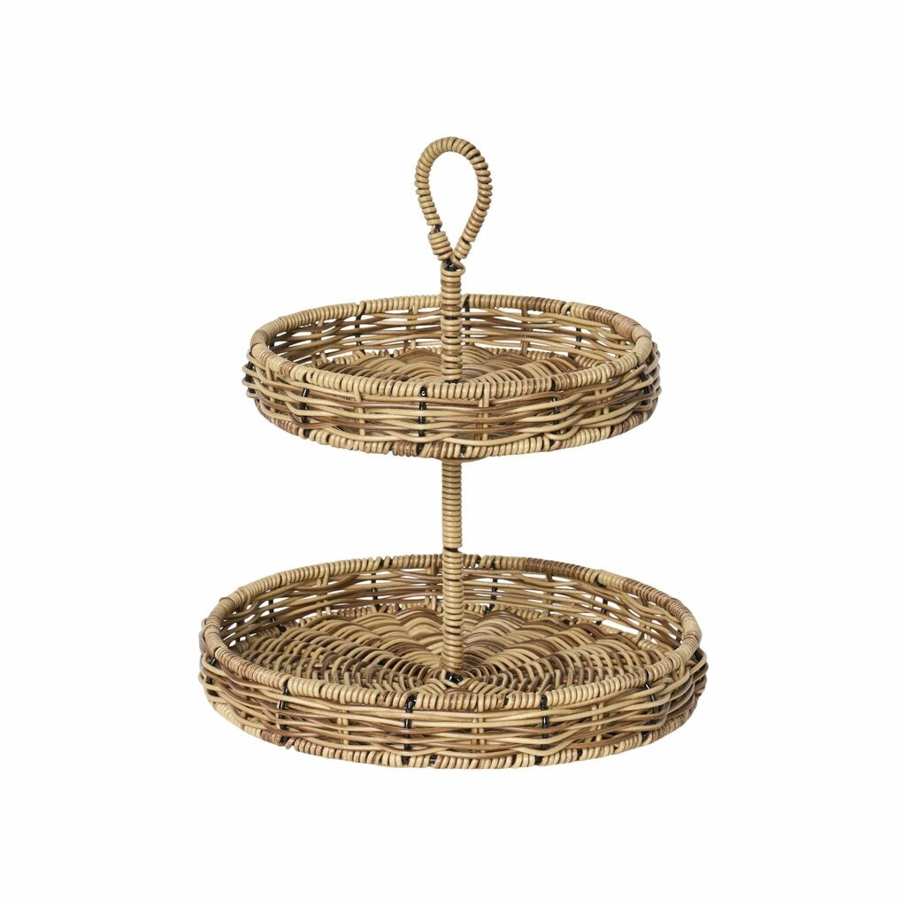 Etasjefat natur polyrattan