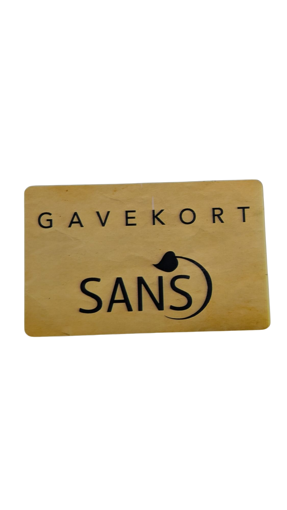 Gavekort med mening fra Sans Vennesla