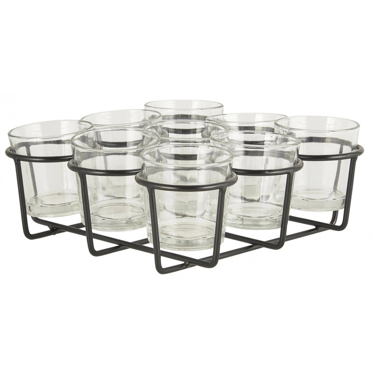 Holder m / 9 glass t/ telys