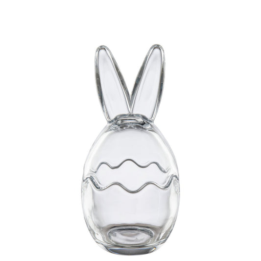 Kaninskål med lokk i glass