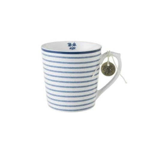 Laura Ashley  Krus stort Candy Stripe Porselen