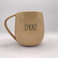 Last inn bildet i gallerivisningen, Lykketegning Krus beige - Smaken av lykke
