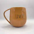 Load image into Gallery viewer, Lykketegning Krus brunt - Livet
