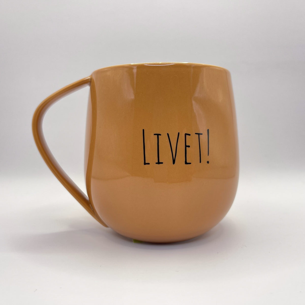 Lykketegning Krus brunt - Livet