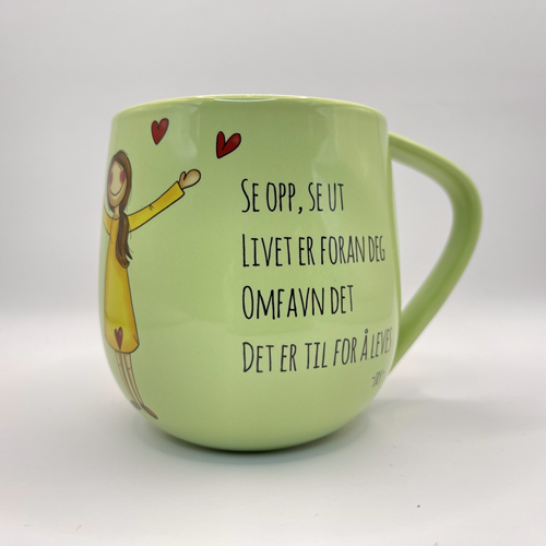 Lykketegning Lev - Krus Lys Grønn