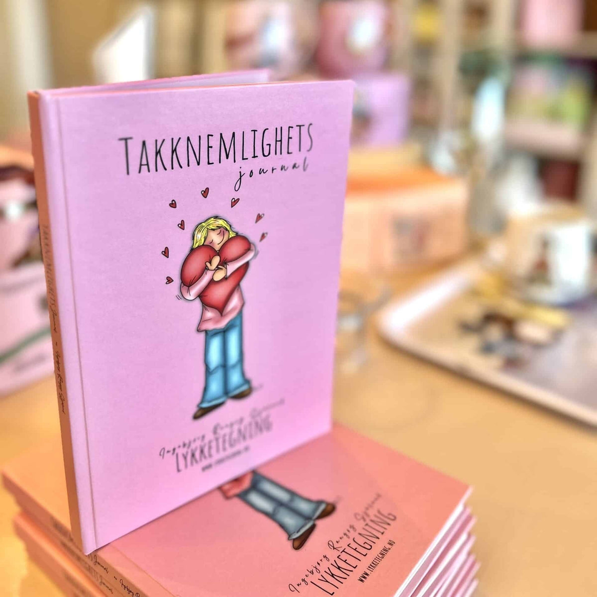 Takknemlighetsjournal fra Lykketegning