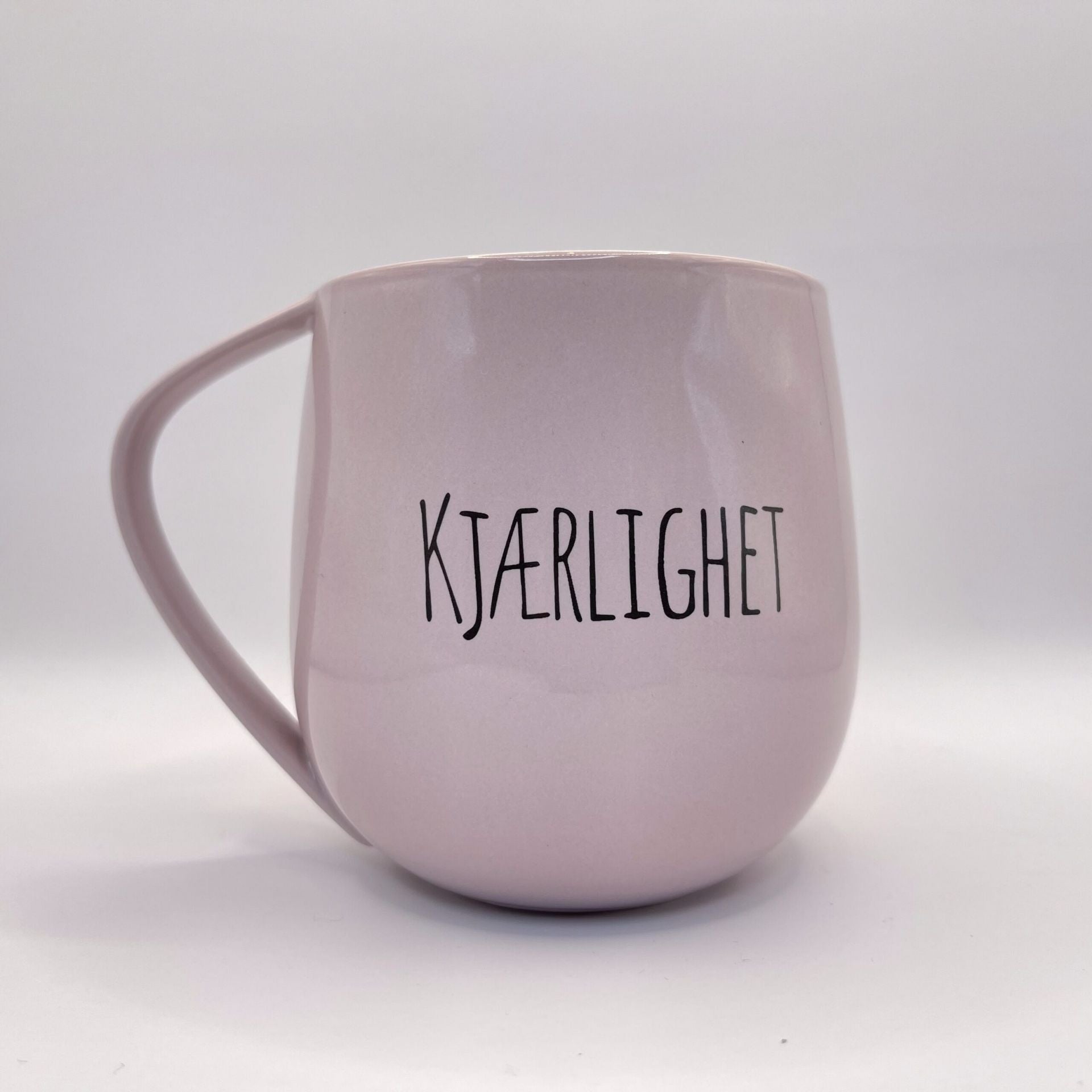 Lykketegning Krus Kjærlighet - rosa