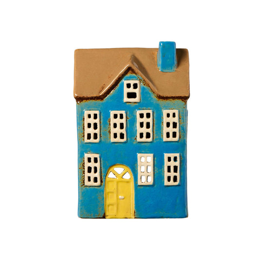 Lyshus Nyhavn gul dør