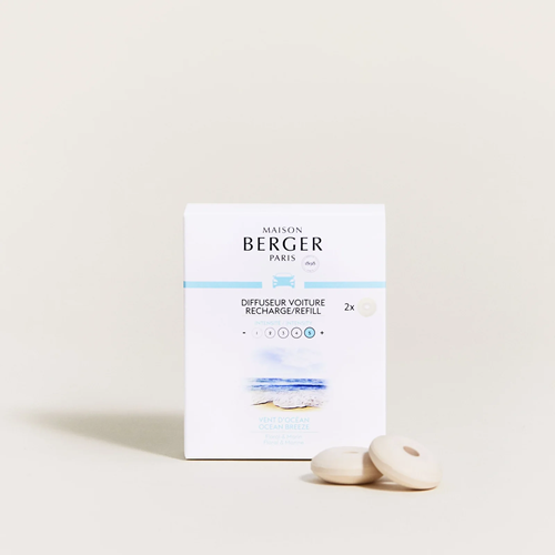 Maison Berger Rech Voit. Vent Ocean x2